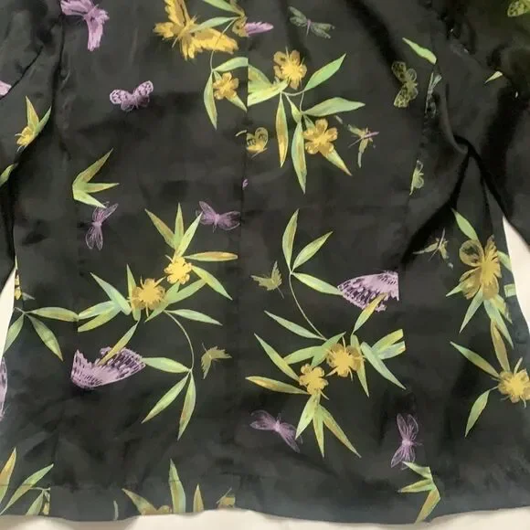 🦋h&m Floral Butterfly Open Front Blazer🦋 - Picture 10 of 14